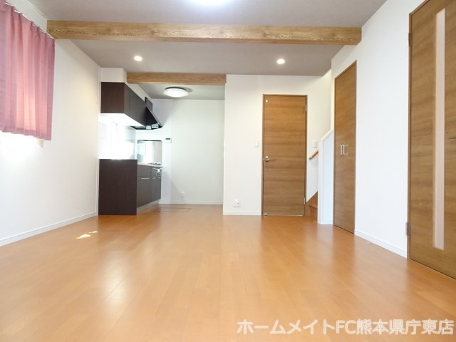 熊本市東区下南部３丁目の一戸建ての居間・リビング