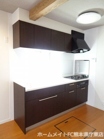 熊本市東区下南部３丁目の一戸建てのキッチン