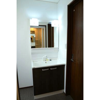 熊本市東区下南部３丁目の一戸建ての独立洗面台