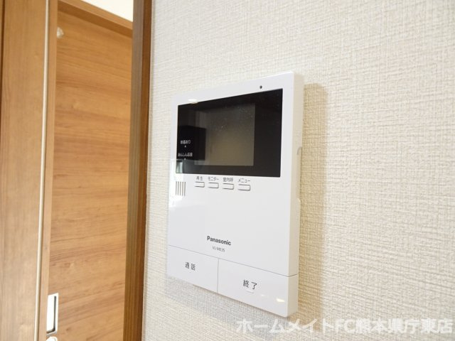 熊本市東区下南部３丁目の一戸建てのセキュリティ