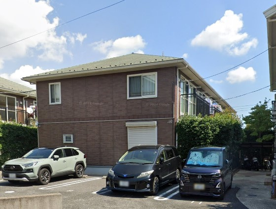 マリーコートの駐車場