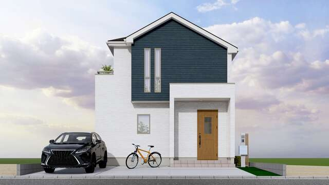 高知市介良乙10期3棟2号棟　新築一戸建ての間取り|LDK横に居室を配置した、使いやすい間取り。2階は全室収納付き。家族それぞれの空間もしっかり確保