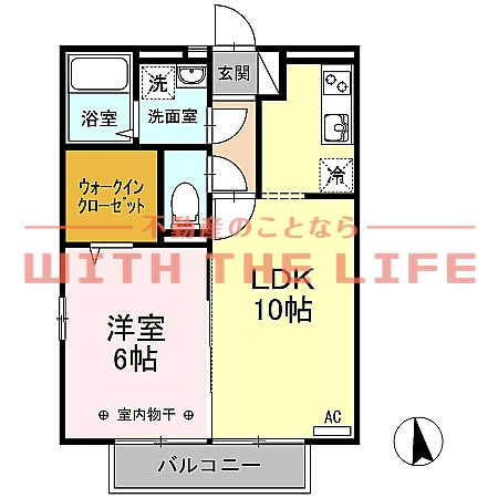 コルリスビートウ【キャッシュバック対象】の間取り