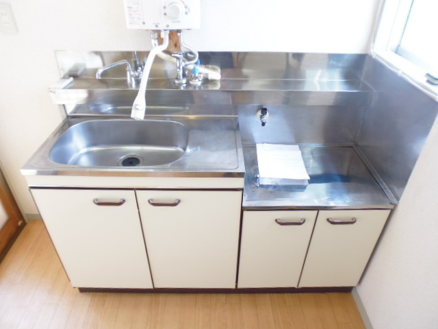 暁コーポの洗面所