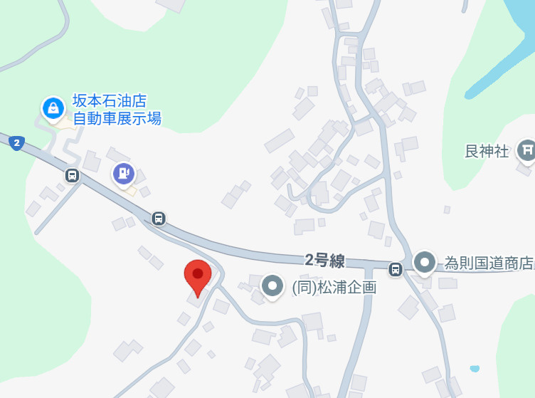 売戸建ての地図