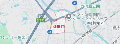 【地図】 | ソレイユ茨木