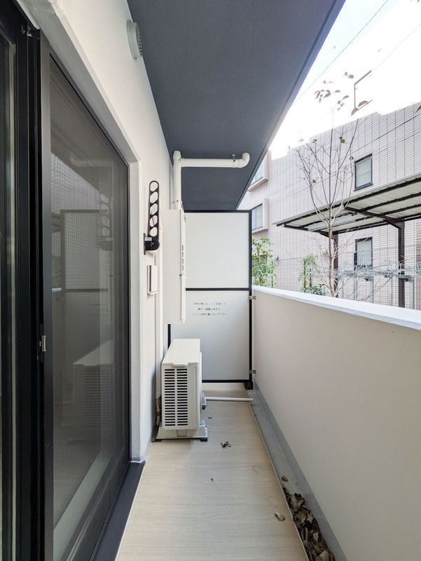 浦安市北栄２丁目の賃貸マンションのバルコニー