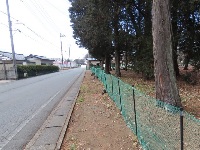 鶴ヶ島市高倉売地の前面道路含む現地写真