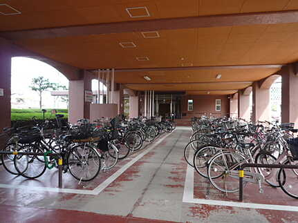 ハイツ翠苑の駐輪場