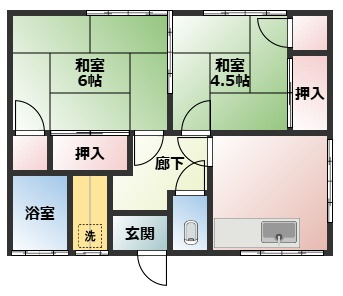 村尾の間取り