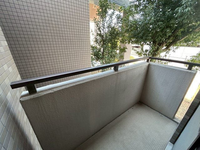 スカール西条のバルコニー