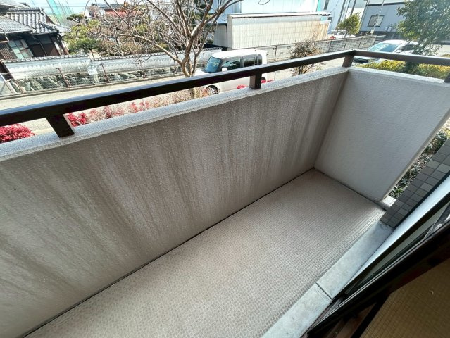 スカール西条のバルコニー
