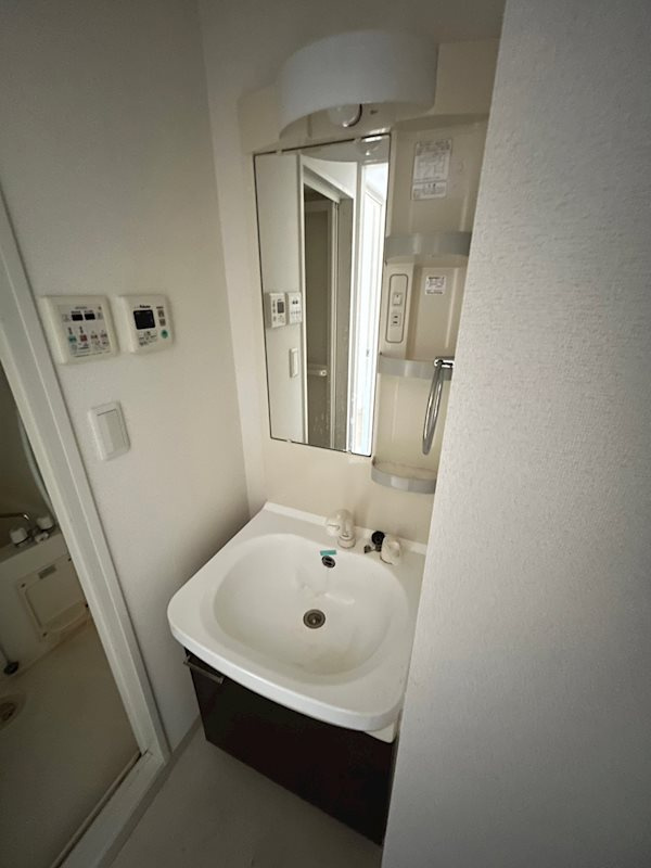 ライジングコート三宮マリーナシティの洗面所