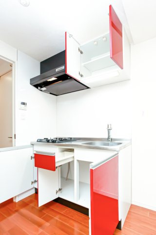 サヴォイ箱崎邸園　6階のキッチン|現状優先。