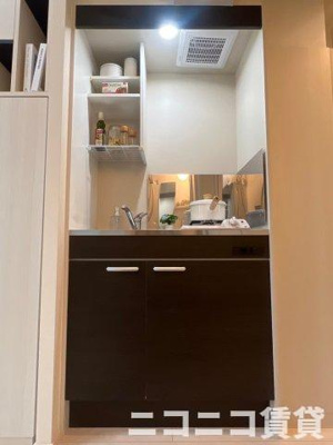 【キッチン】 | ハーモニーテラス桜台Ⅴ | 別号室イメージの為、現状を優先致します。