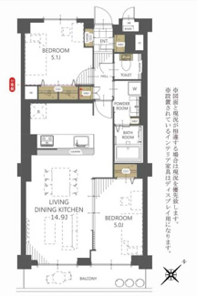 【間取り】 | ソフトタウン行徳Ｃ棟