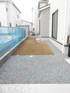 【庭】 | 郡山市芳賀3丁目新築一戸建て9棟 | お庭が付いています