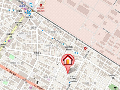 【地図】 | ベリエ相模原（ベリエサガミハラ）