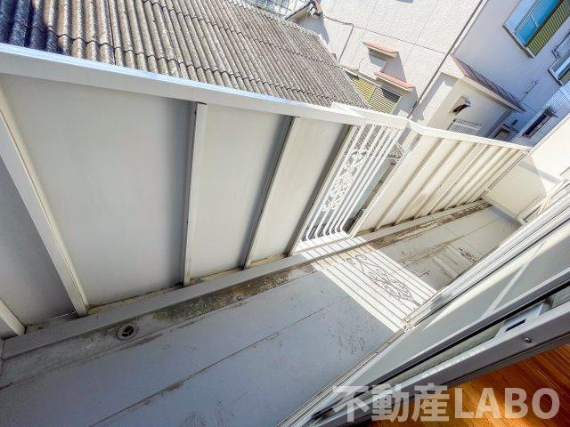 ロータスハイツのバルコニー