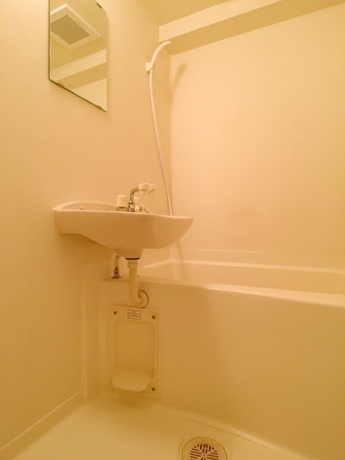 クロスステージ博多駅前の浴室