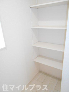 【収納】 | 郡山市芳賀3丁目新築一戸建て9棟 | 大きなスペースがあり、収納には困りません