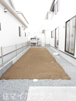 【庭】 | 郡山市芳賀3丁目新築一戸建て9棟 | お庭も活用できます