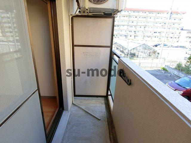 ヴィユーフルーヴⅡのバルコニー