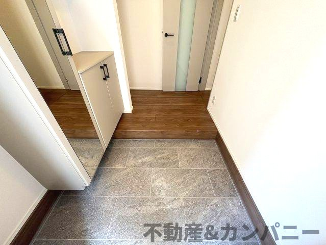 土居田町の新築のおうち　松山市土居田町新築戸建の玄関|玄関です