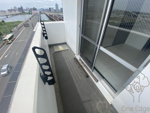 ONLYONE梅田北のバルコニー