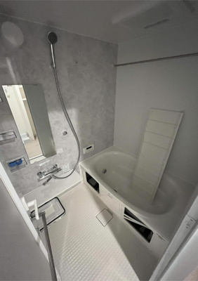 【浴室】 | ハピネスガーデン新大阪 | ゆったり過ごせるお風呂です