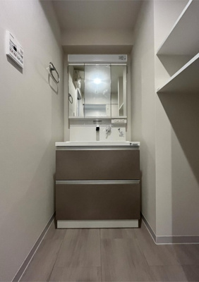 【洗面所】 | ハピネスガーデン新大阪 | 洗面所です