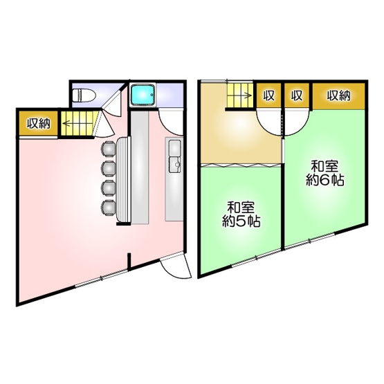 【間取り】 | 石本大開店舗