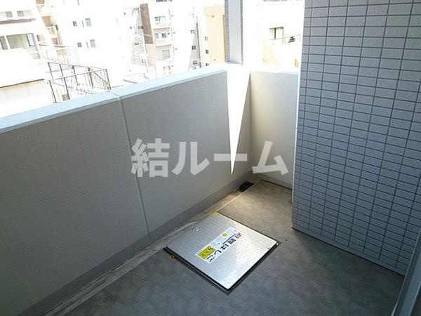 豊島区南池袋３丁目の賃貸マンションのバルコニー