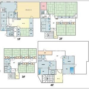 【間取り】 | 西伊豆旅館