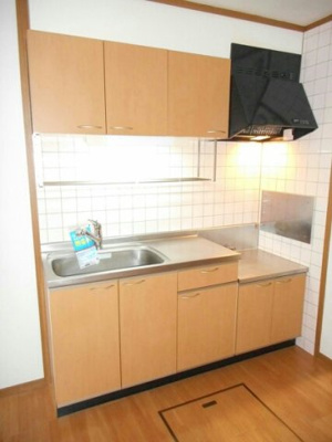 【キッチン】 | クレストール松金 | お料理しやすいキッチンです