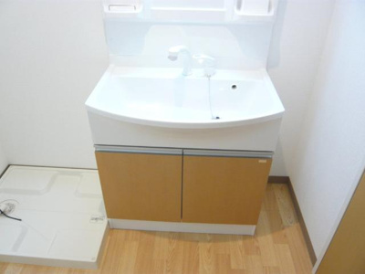 【洗面所】 | アビタシオン・ジョリ | 洗髪洗面化粧台