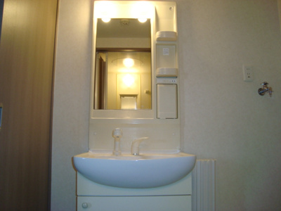 【洗面所】 | グレース南Ａ | 洗髪洗面化粧台