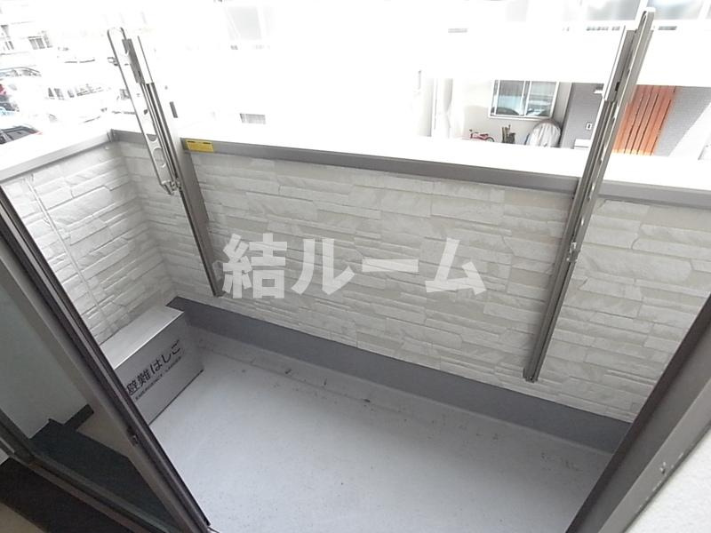 練馬区北町５丁目のアパートのバルコニー