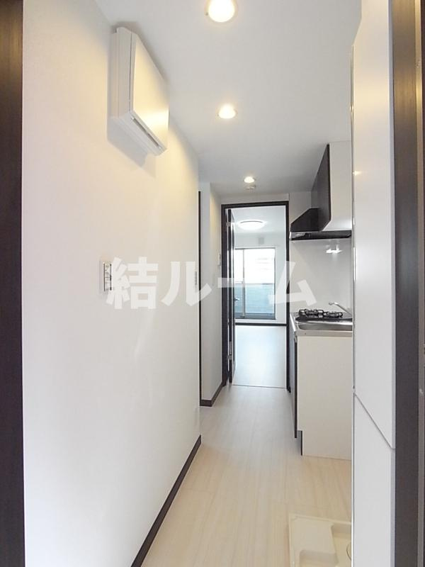 練馬区北町５丁目のアパートの玄関