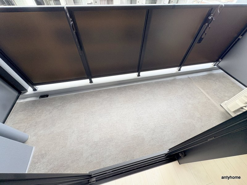 グランセジュール大国町のバルコニー