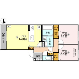 【間取り】 | chrysantheme大鳥