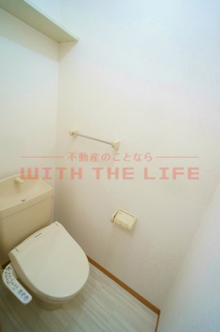 マーサジュネス【キャッシュバック対象物件】のトイレ|シンプルで使いやすいトイレです