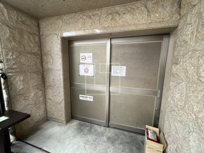 【その他共用部分】 | プレサンス難波リバーオアシス | プレサンス難波リバーオアシス　ゴミ置き場