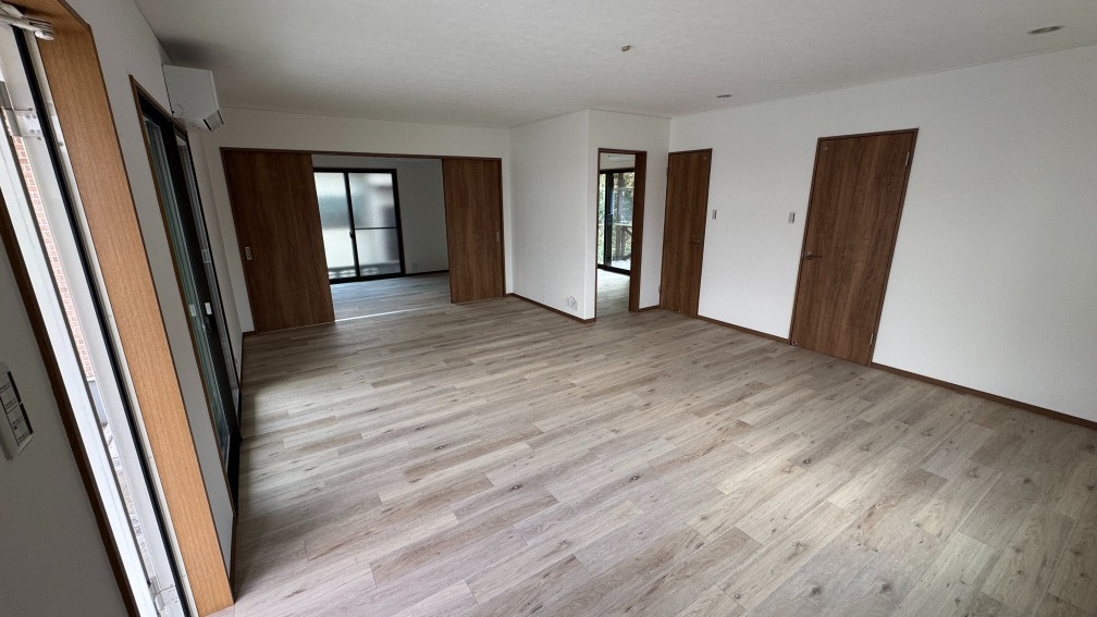 熊本市北区楡木１丁目の一戸建ての居間・リビング