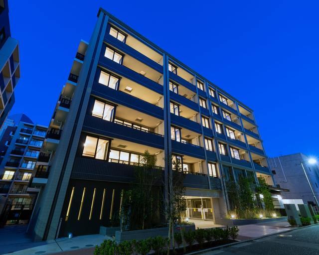 ＫＤＸレジデンス横濱紅葉坂の外観|落ち着いた雰囲気の外観です