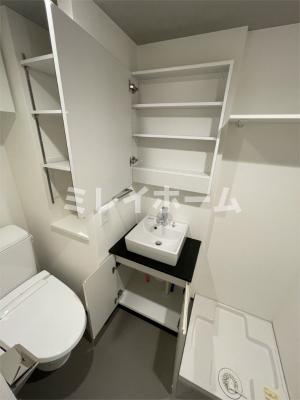 アイディ御殿山ヒルズファーストの独立洗面台