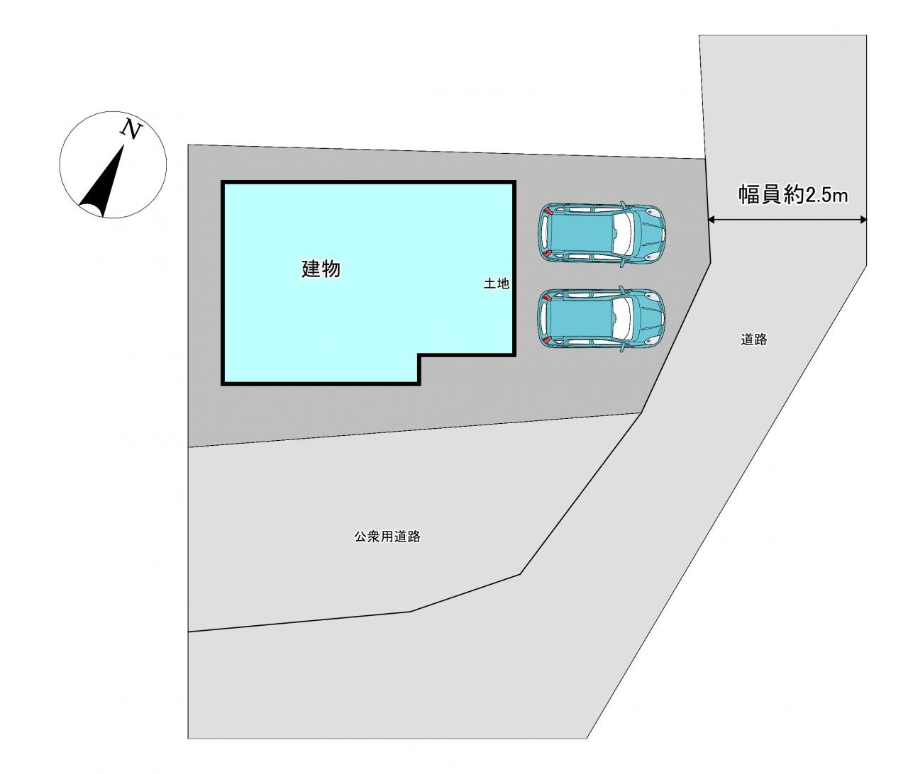 三戸郡三戸町大字梅内字蕨久保の区画図|【リフォーム後】区画図です。
