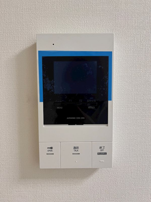 【セキュリティ】 | グランディア大阪ノース | モニター付きインターホンです