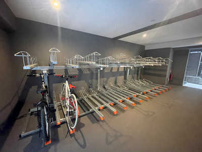 【その他共用部分】 | グランディア大阪ノース | 駐輪場です