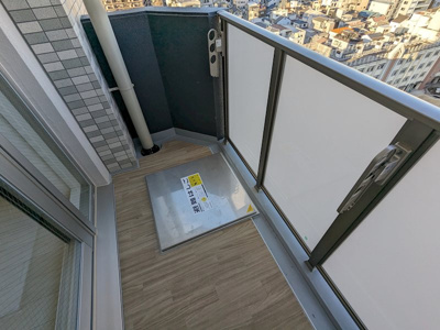 【バルコニー】 | エスリード弁天町ノースプレミア | 落ち着いた時間を過ごせるバルコニーです